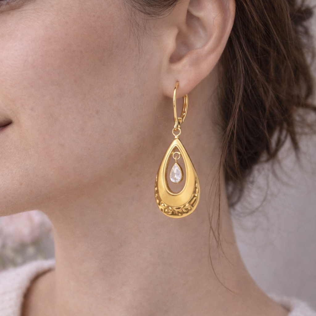 Náušnice GOLDEN DROP2